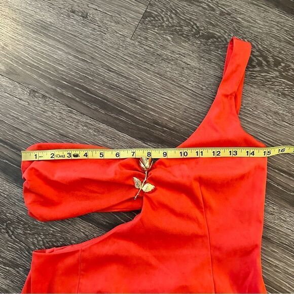 For Love And Lemons Gloria one-shoulder minidress - Picture 5 of 8